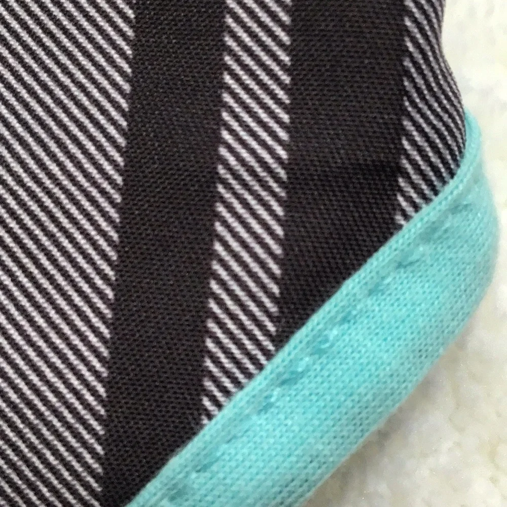 Set of 2 Dog Pet Neck Scarves‎ Bandanas Blue & Black Plaid Medium/Large N…